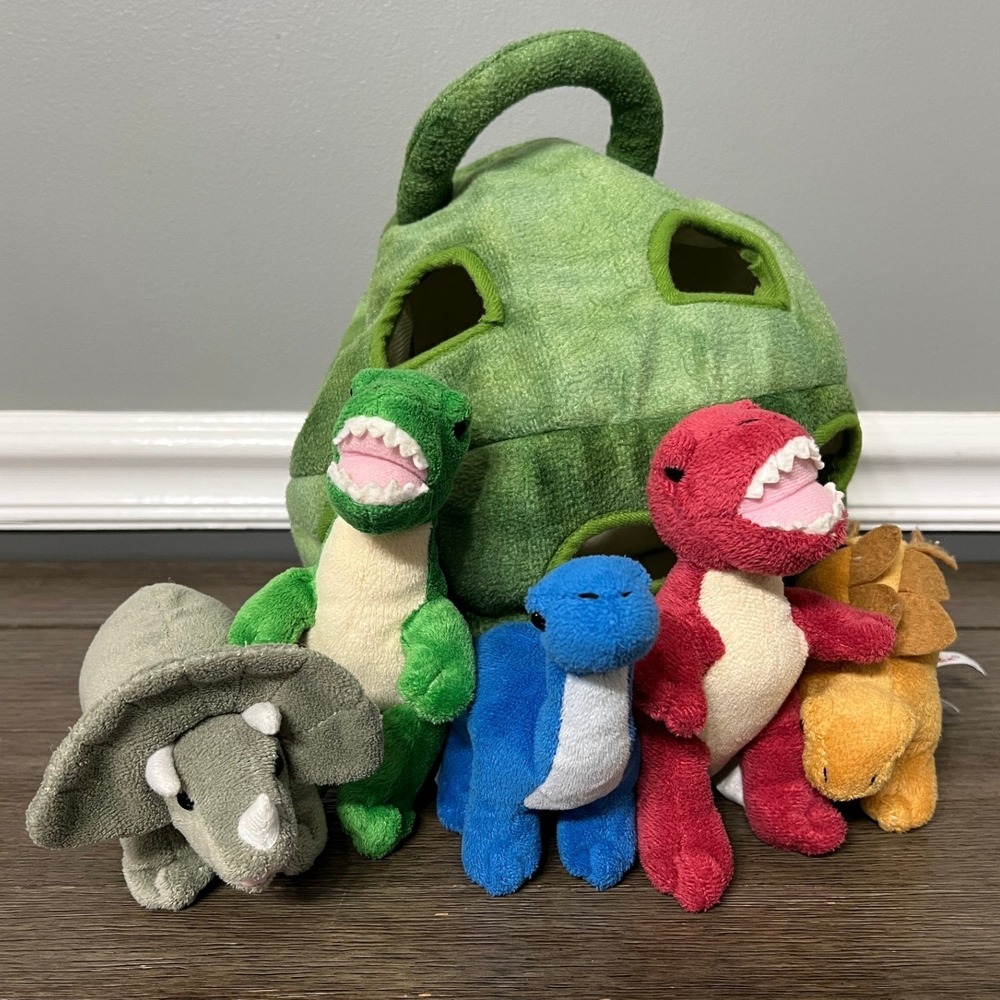 Unipak Take Along Dinosaur House Playset‎ with 5 Dinosaurs